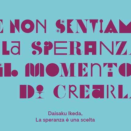 Set 5 cartoline con frasi Daisaku Ikeda