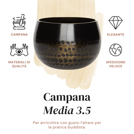 Campana 3.5 - Ø 11 cm.