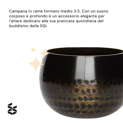 Campana 3.5 - Ø 11 cm.