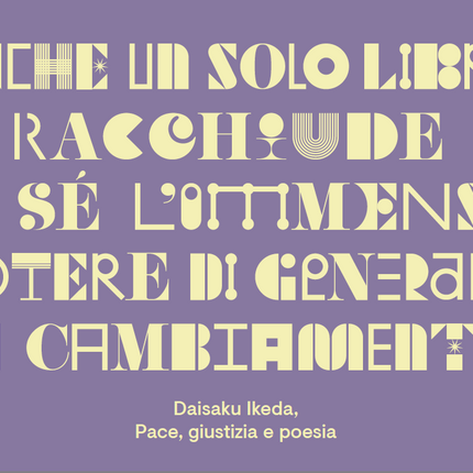 Set 5 cartoline con frasi Daisaku Ikeda