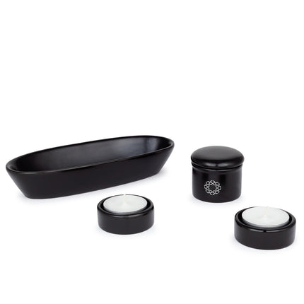 Set accessori per offerta in ceramica