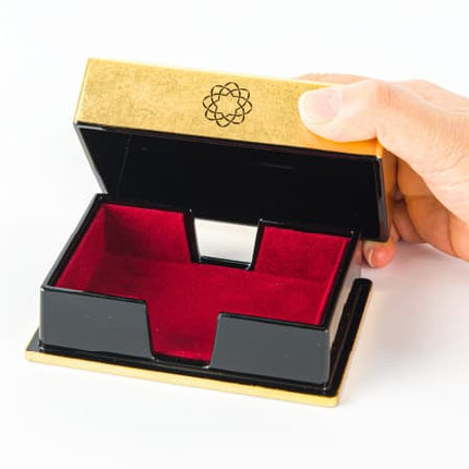 Contenitore per Omamori dorato Doppio