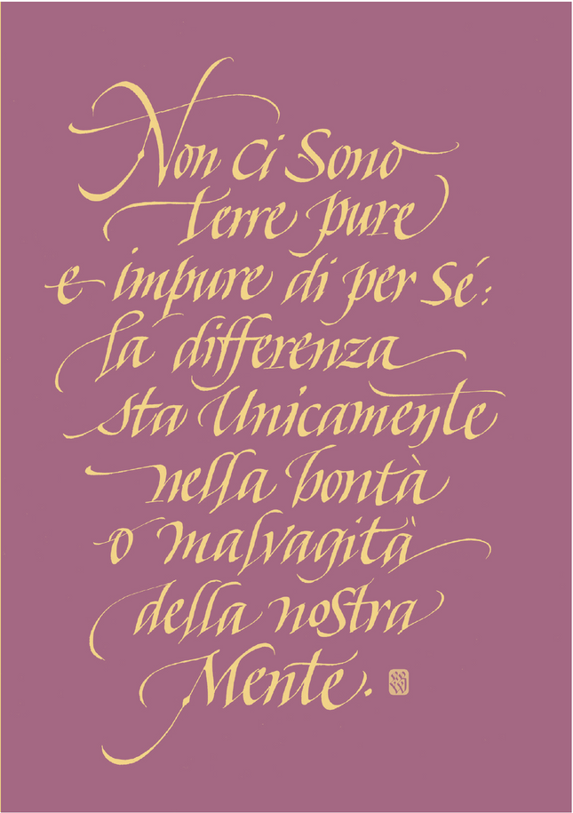 Quaderno calligrafia Nichiren